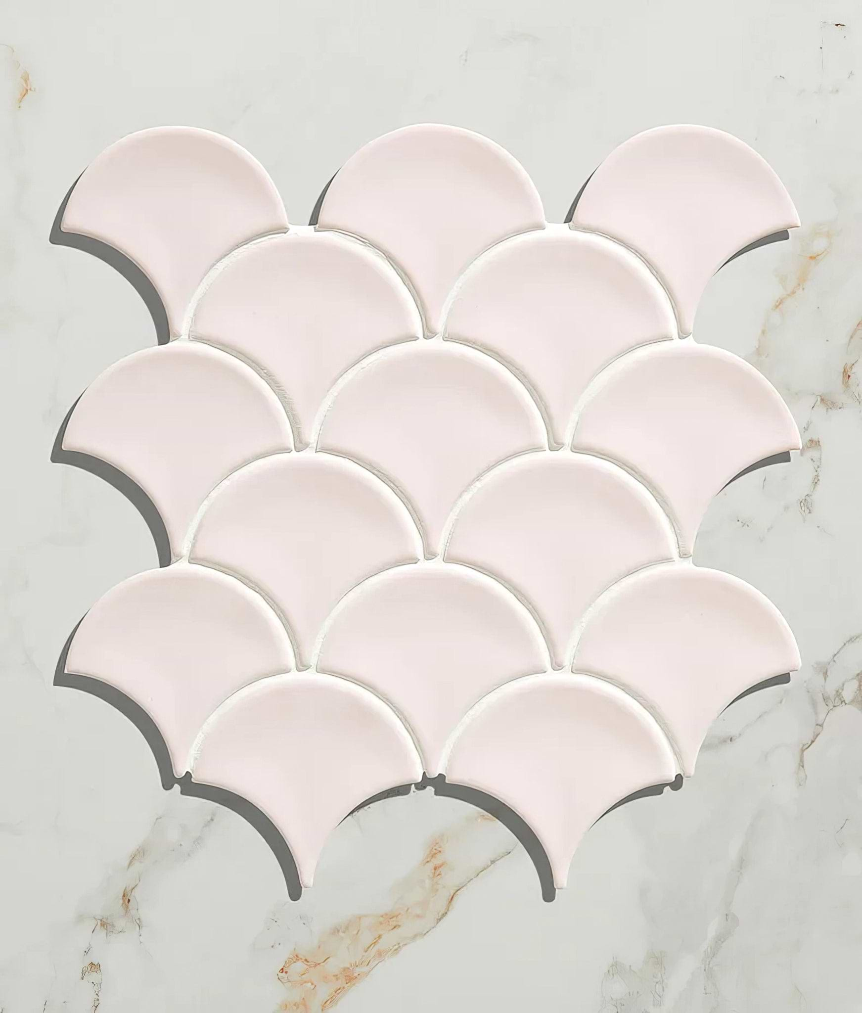 Gelato Porcelain Mosaic Cotton Candy - Hyperion Tiles