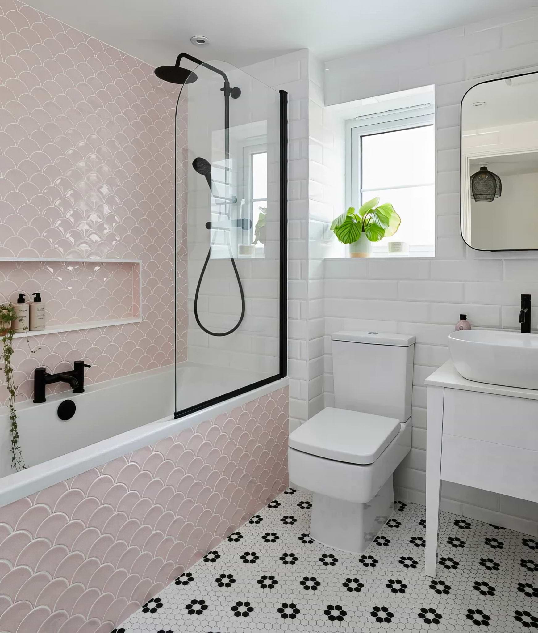 Gelato Porcelain Mosaic Cotton Candy - Hyperion Tiles