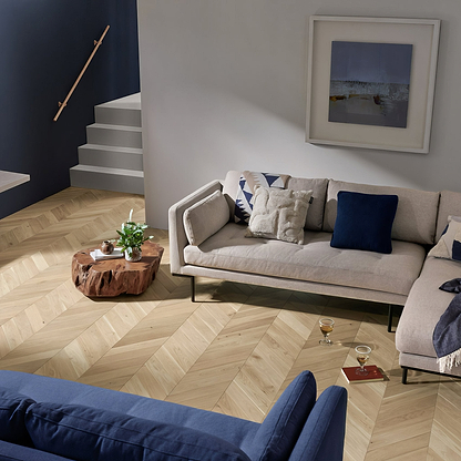 Goodrich Raw Oak Chevron - Hyperion Tiles