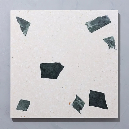 Green Coarse Terrazzo Tile - Hyperion Tiles