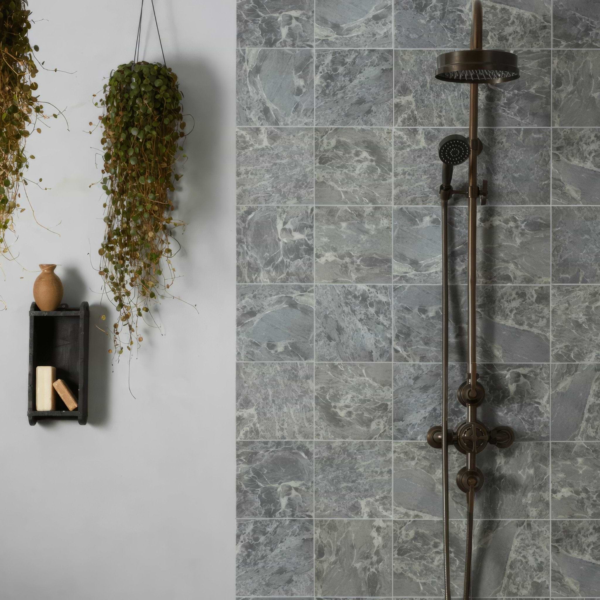 Green Marble Porcelain Tile - Hyperion Tiles
