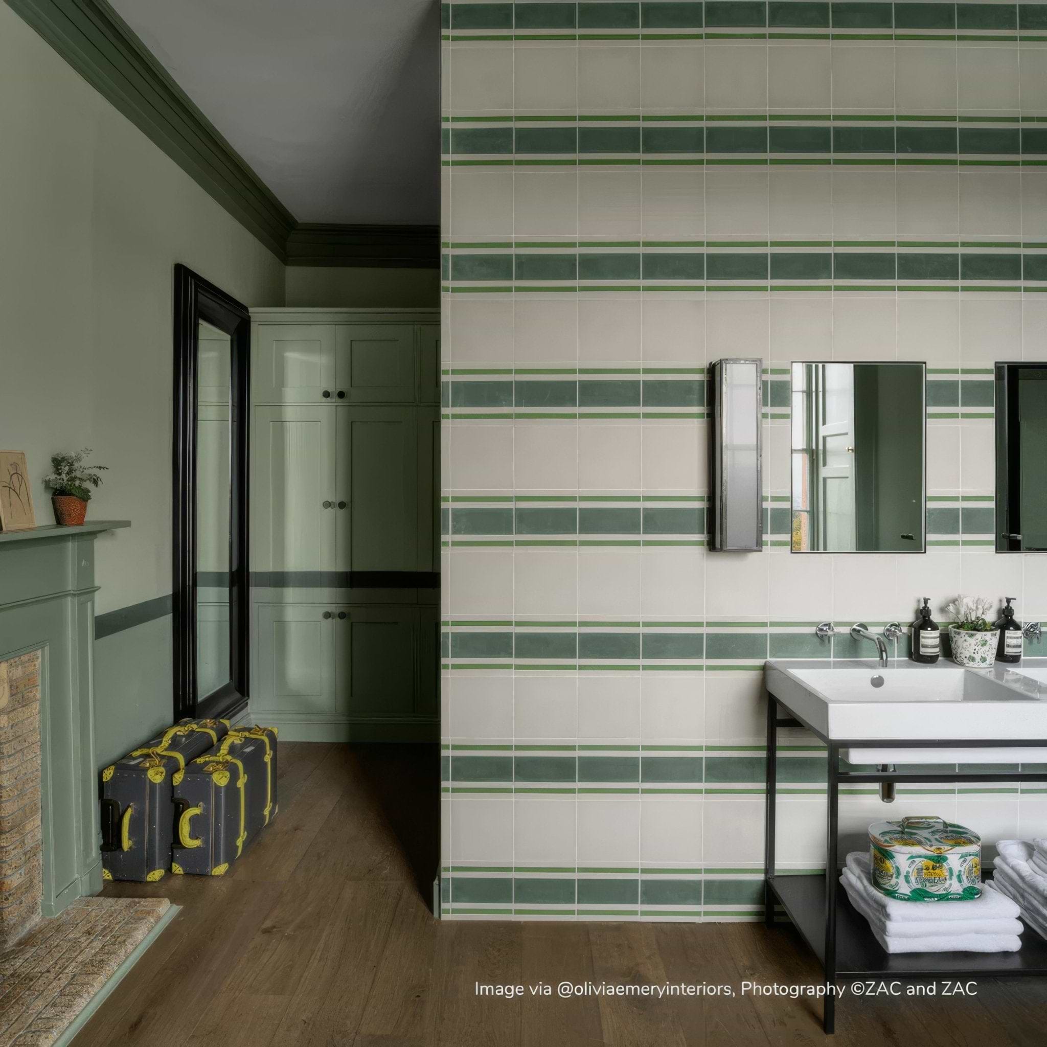 Green Pesadilla Tile - Hyperion Tiles