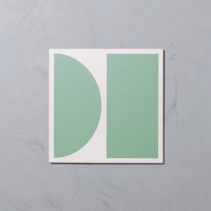 Green Split Shift Porcelain Tiles - Hyperion Tiles