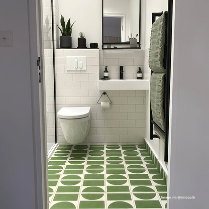 Green Split Shift Two - Hyperion Tiles