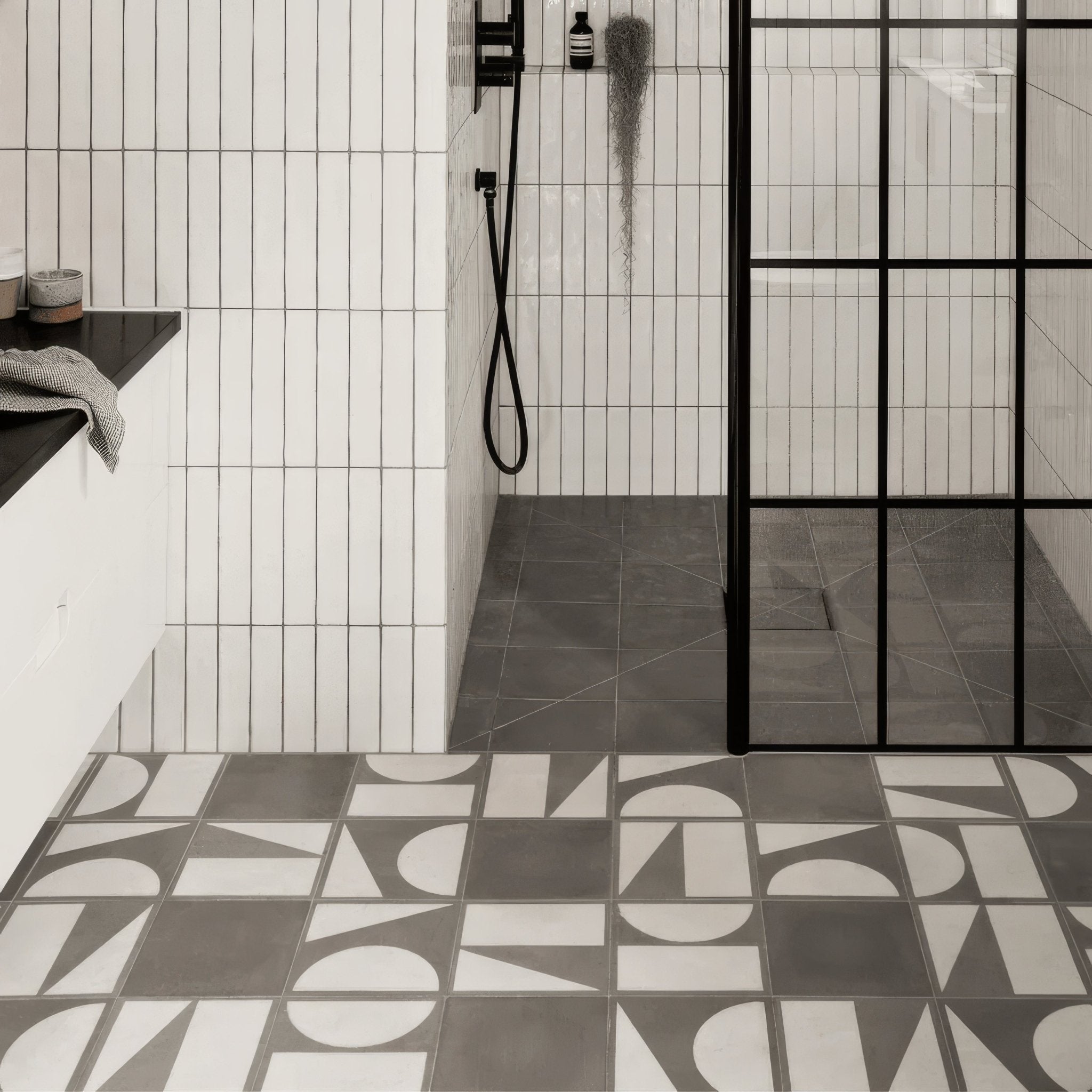 Grey Split Shift One - Hyperion Tiles