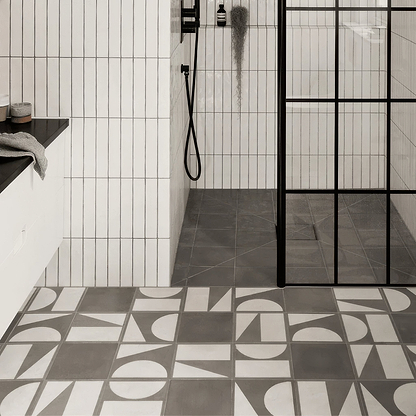 Grey Split Shift One - Hyperion Tiles
