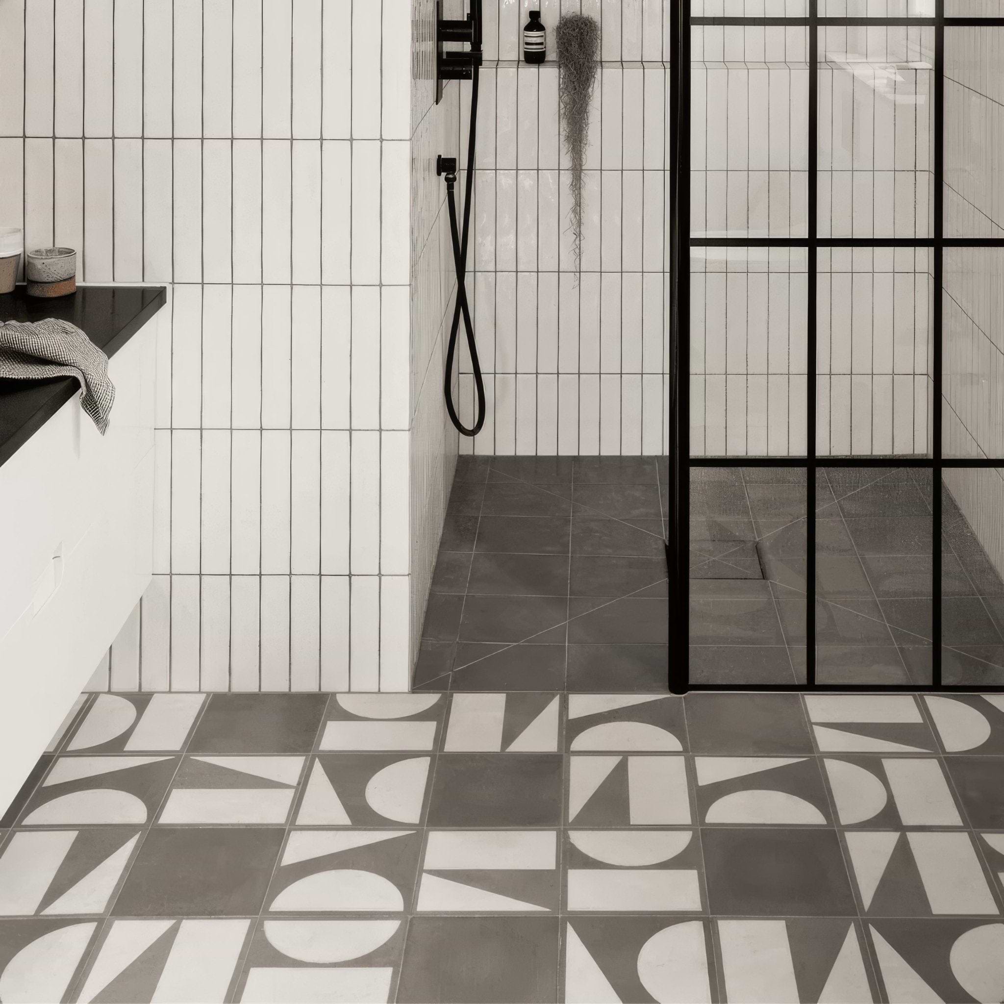 Grey Split Shift Two - Hyperion Tiles