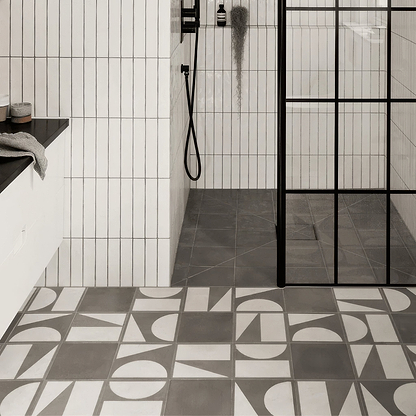 Grey Split Shift Two - Hyperion Tiles