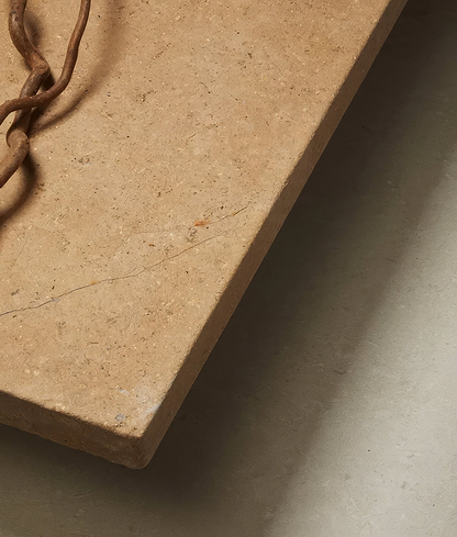 Hamlet Limestone Etched Double Pencil Coping - Hyperion Tiles