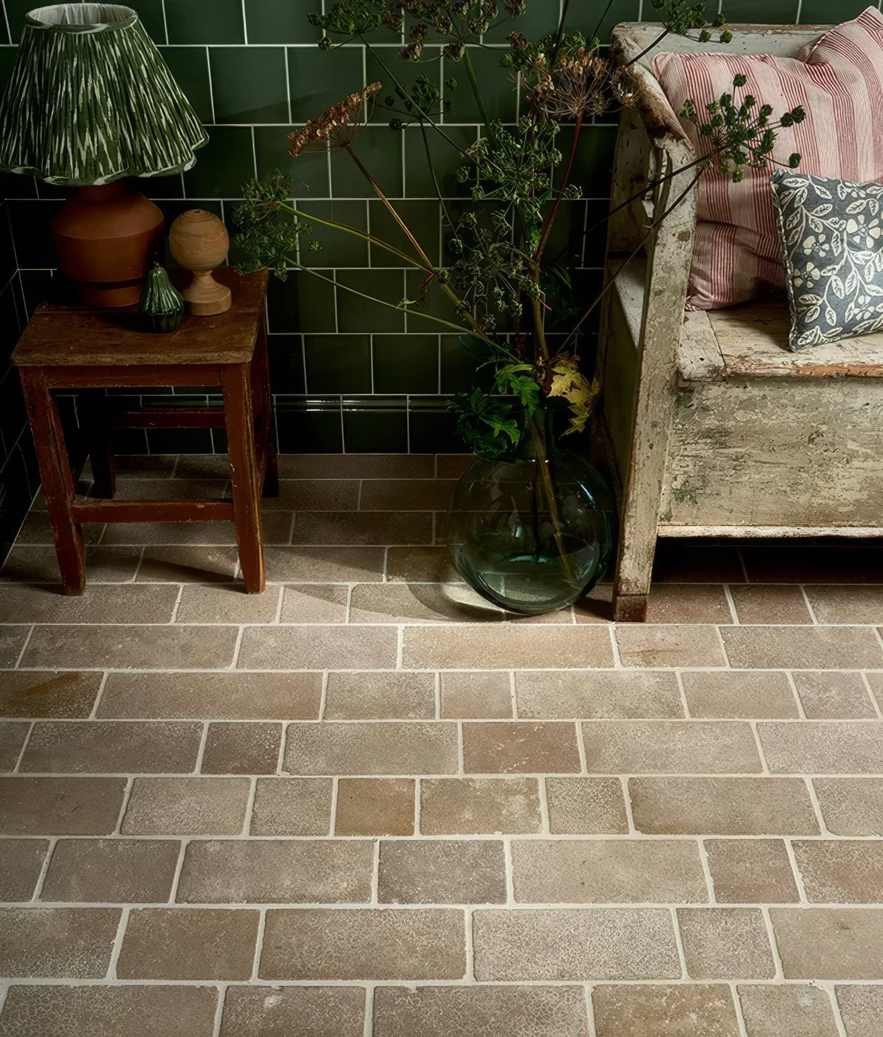 Hamlet Limestone Tumbled & Etched Cobbles - Hyperion Tiles