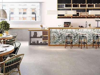 Helsinki 1841 Blanco Decor Garden - Hyperion Tiles