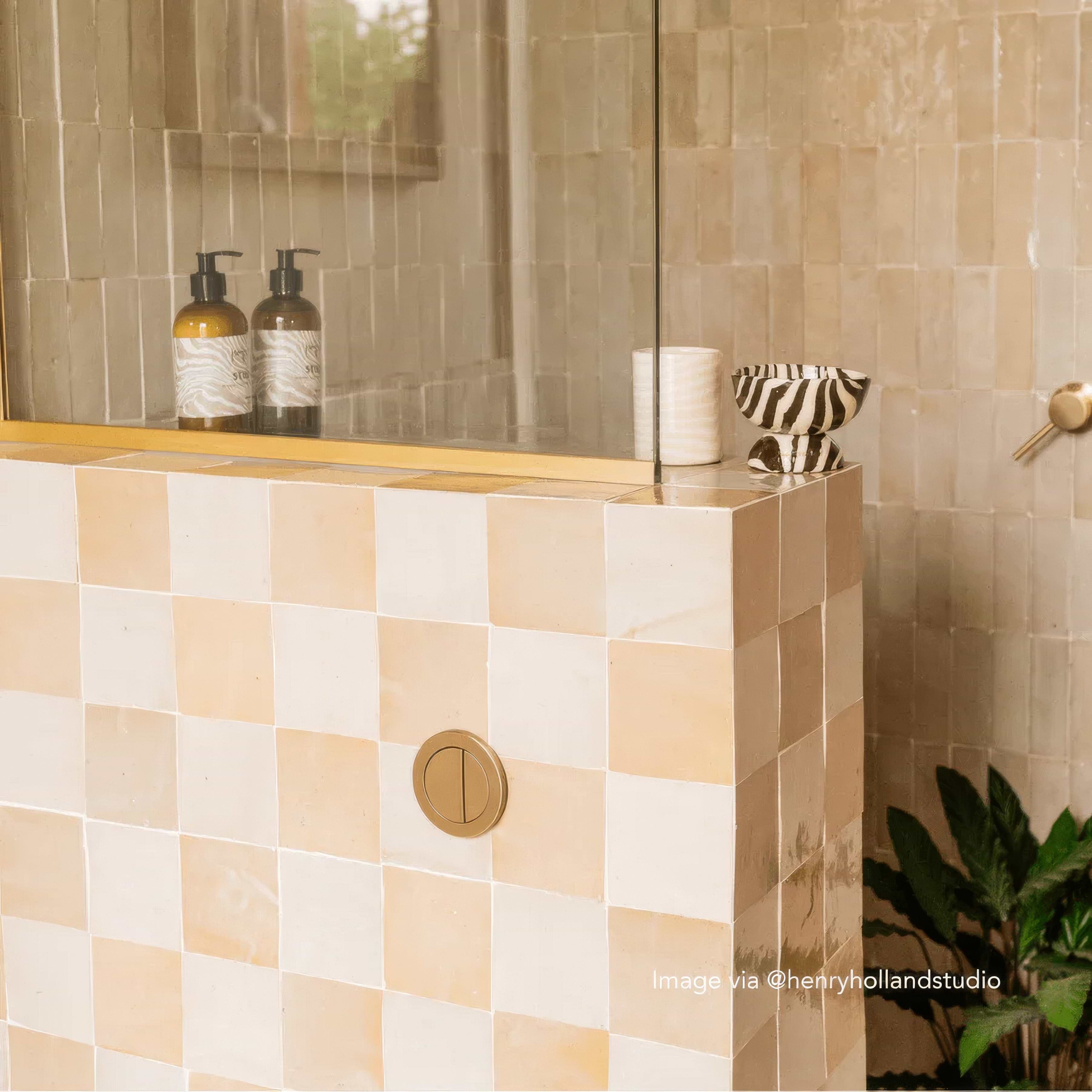 Medina Cloudy White Zillige By Hyperion Tiles
