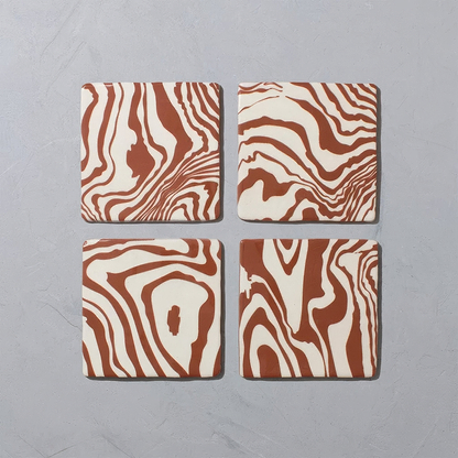 Henry Holland Studio Pour Terracotta Glazed Square - Hyperion Tiles