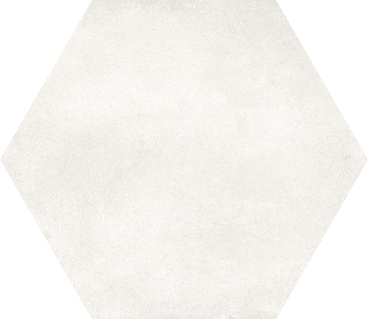 Hexagon White Plain - Hyperion Tiles