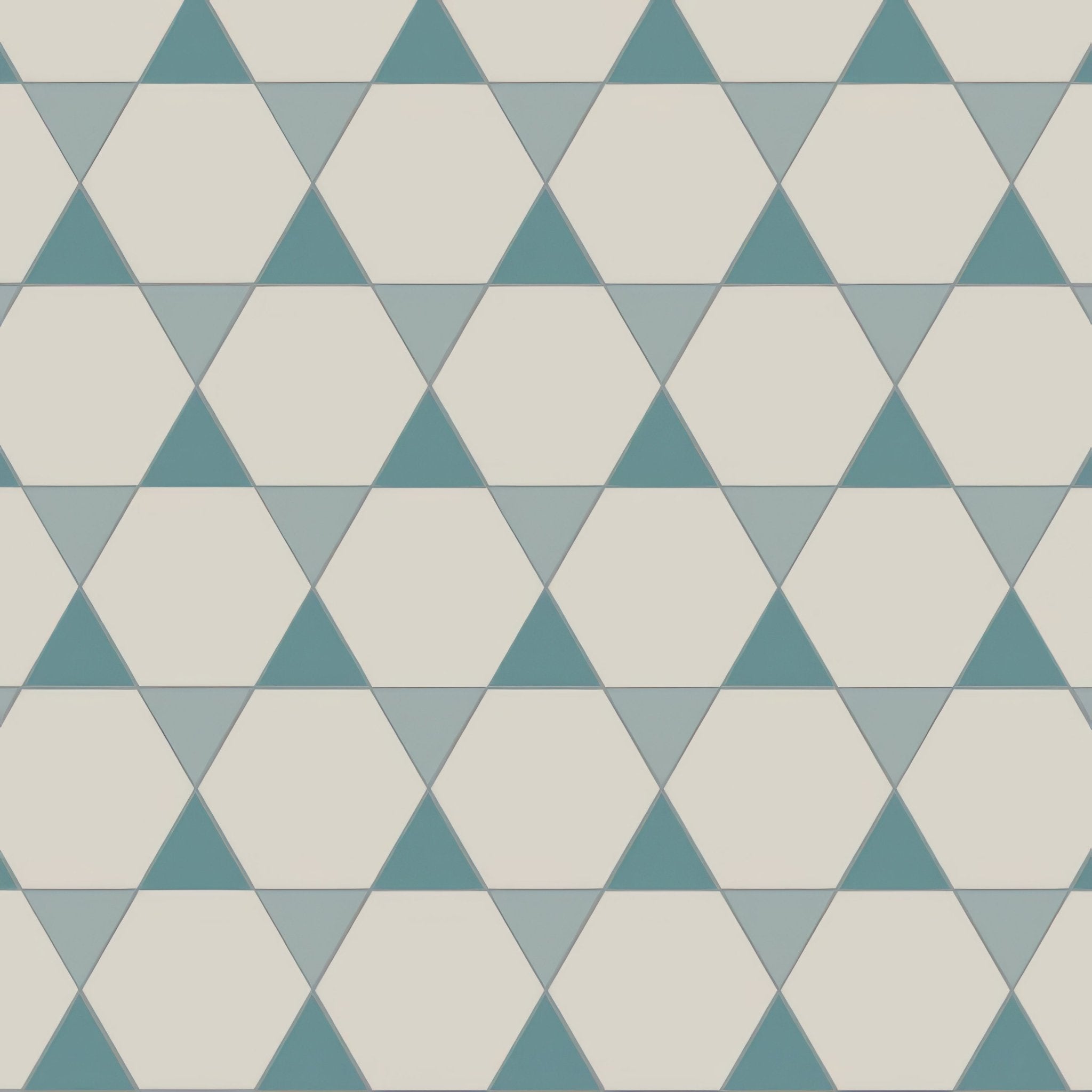 Hexham Dover White, Grey & Blue - Hyperion Tiles