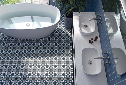 Hidra Capri Cold Matt - Hyperion Tiles
