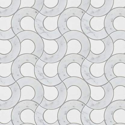 High Society Marble Guggenheim - Hyperion Tiles