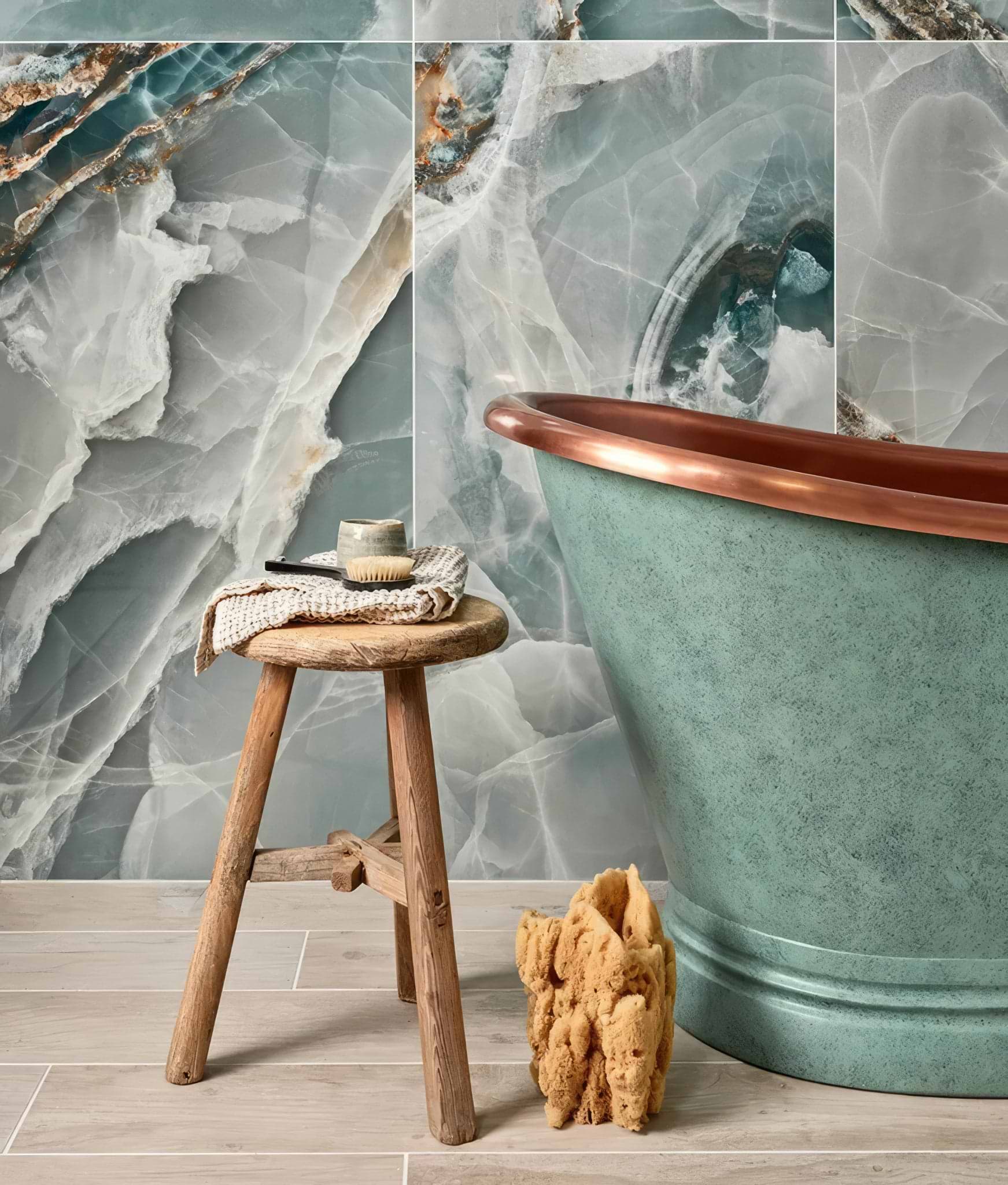 Hollywood Porcelain Turquoise - Hyperion Tiles