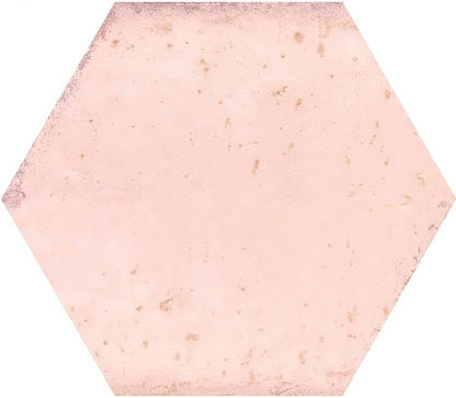 Hope Rose Hexagon Gloss Ceramic Wall - Hyperion Tiles
