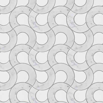 High Society Marble Guggenheim - Hyperion Tiles