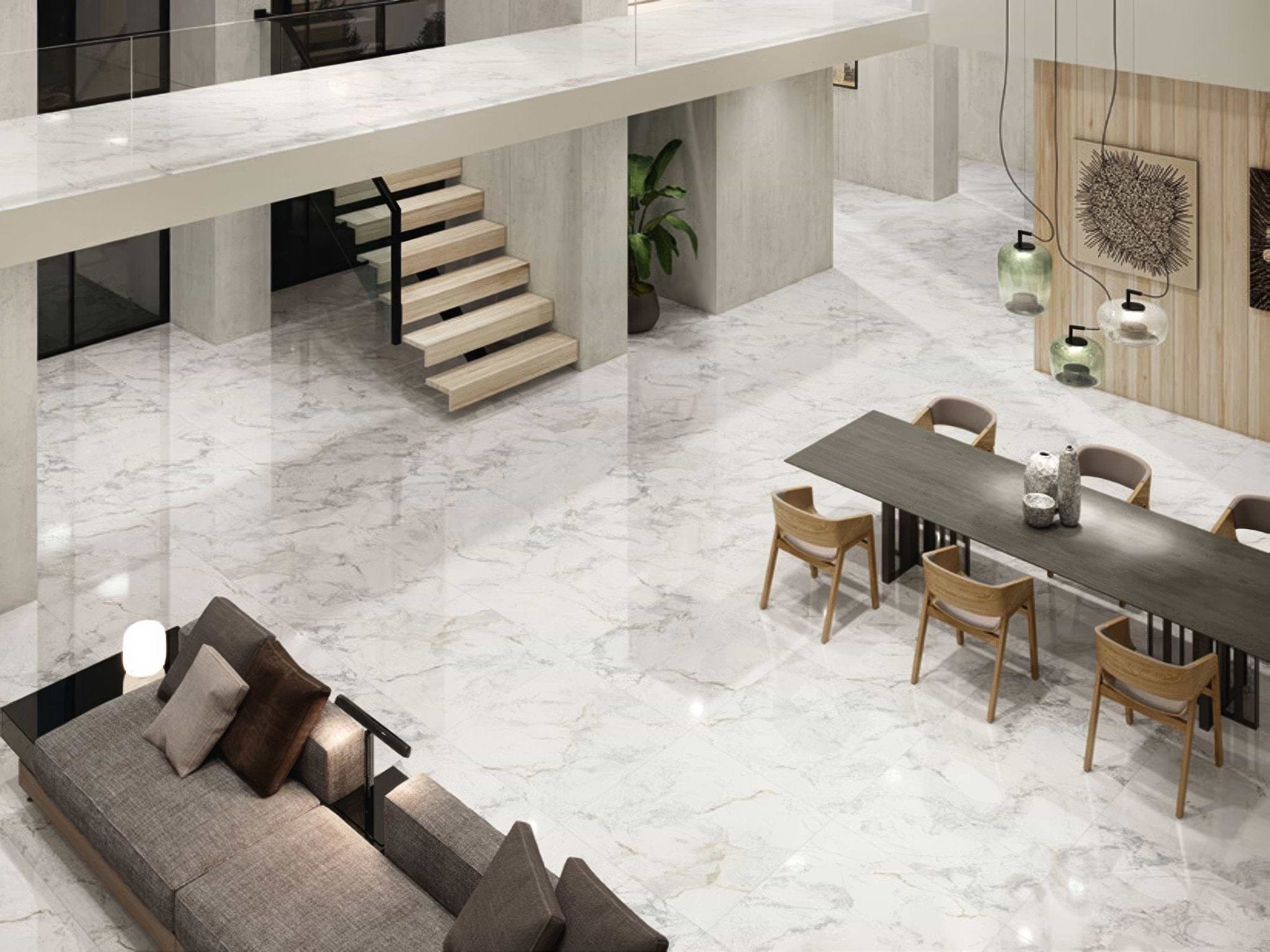 Iguazu 1866 White Polished - Hyperion Tiles