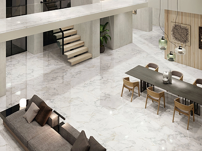 Iguazu 1866 White Polished - Hyperion Tiles