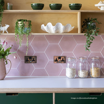 Iris Hexagonal Tile - Hyperion Tiles