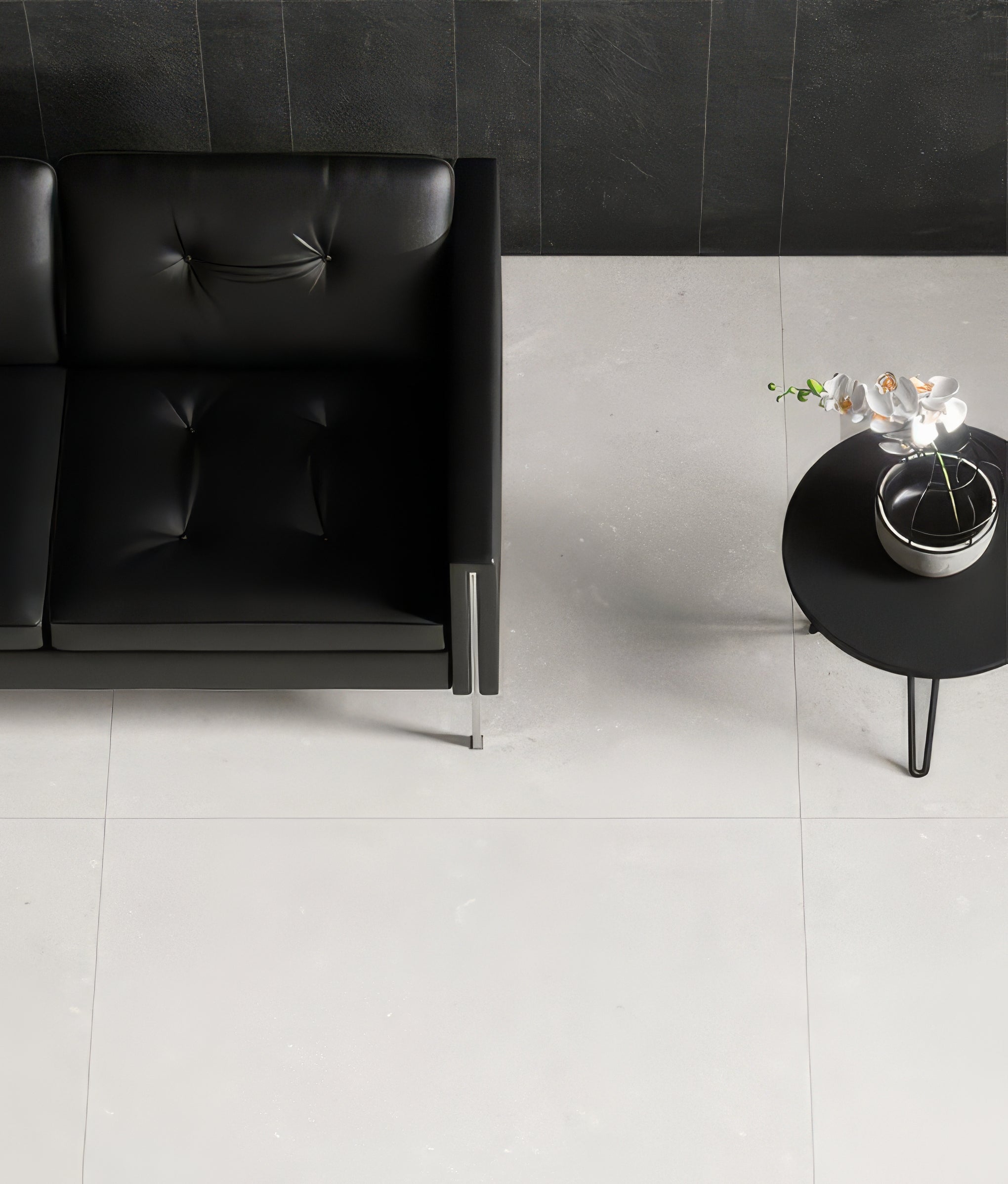 Islington Porcelain White Matt 60 x 60cm By Hyperion Tiles