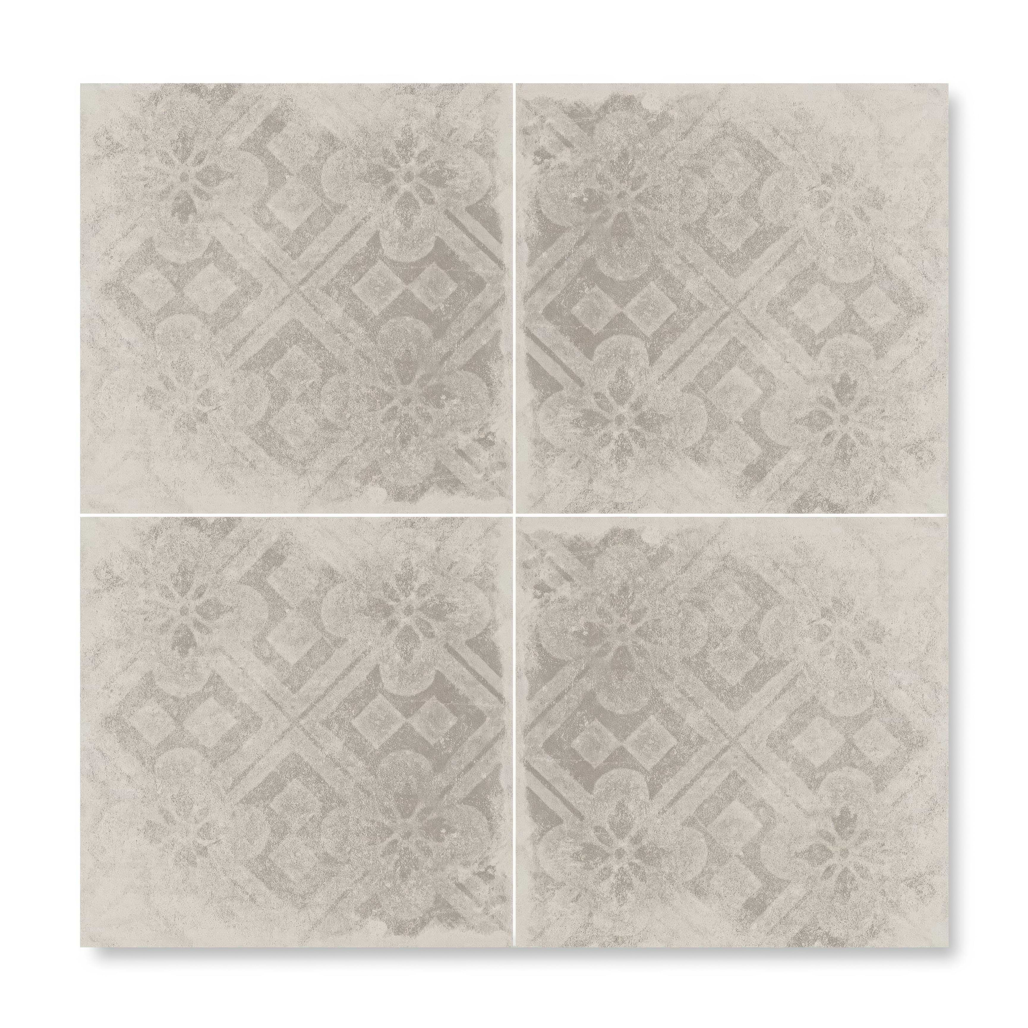 Istria Pula - Patterned Porcelain Tile - Fired Earth