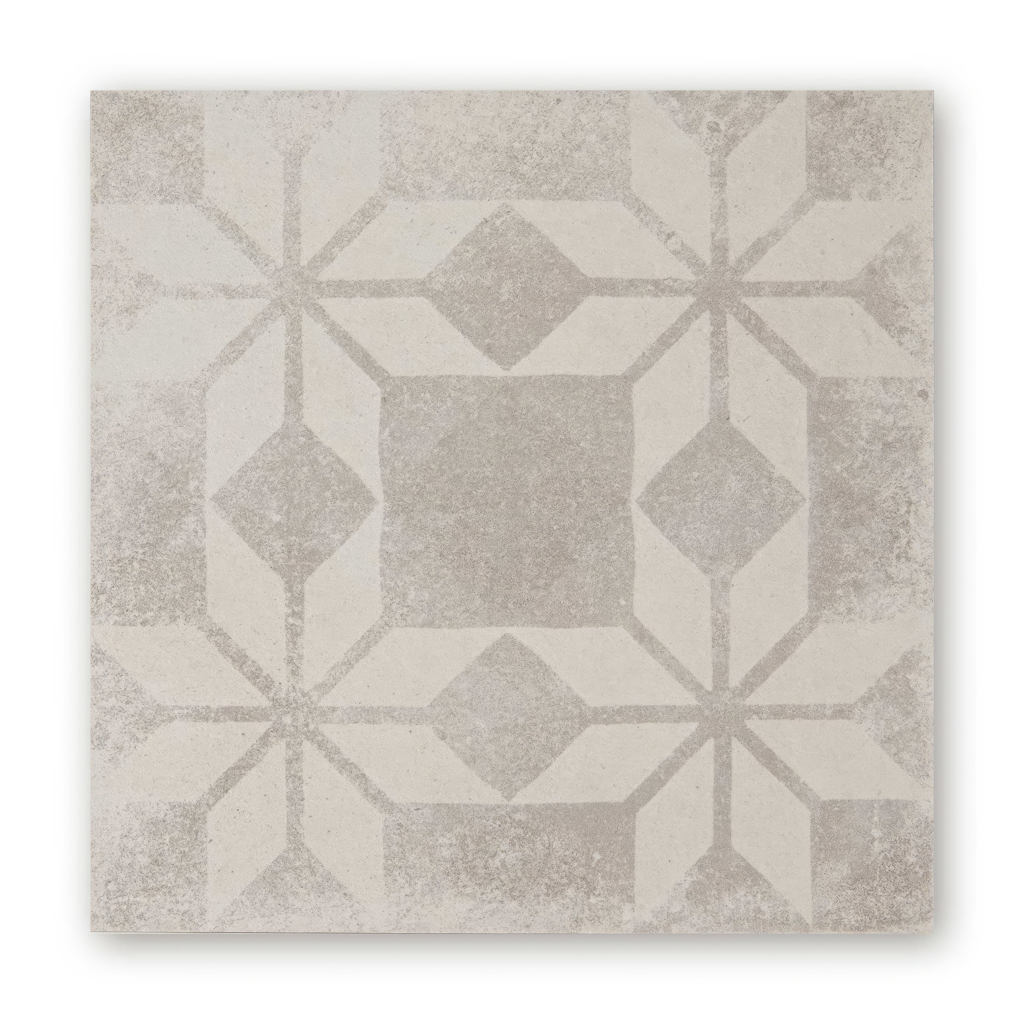 Istria Ravni - Patterned Porcelain Tile - Fired Earth