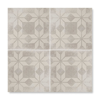 Istria Ravni - Patterned Porcelain Tile - Fired Earth