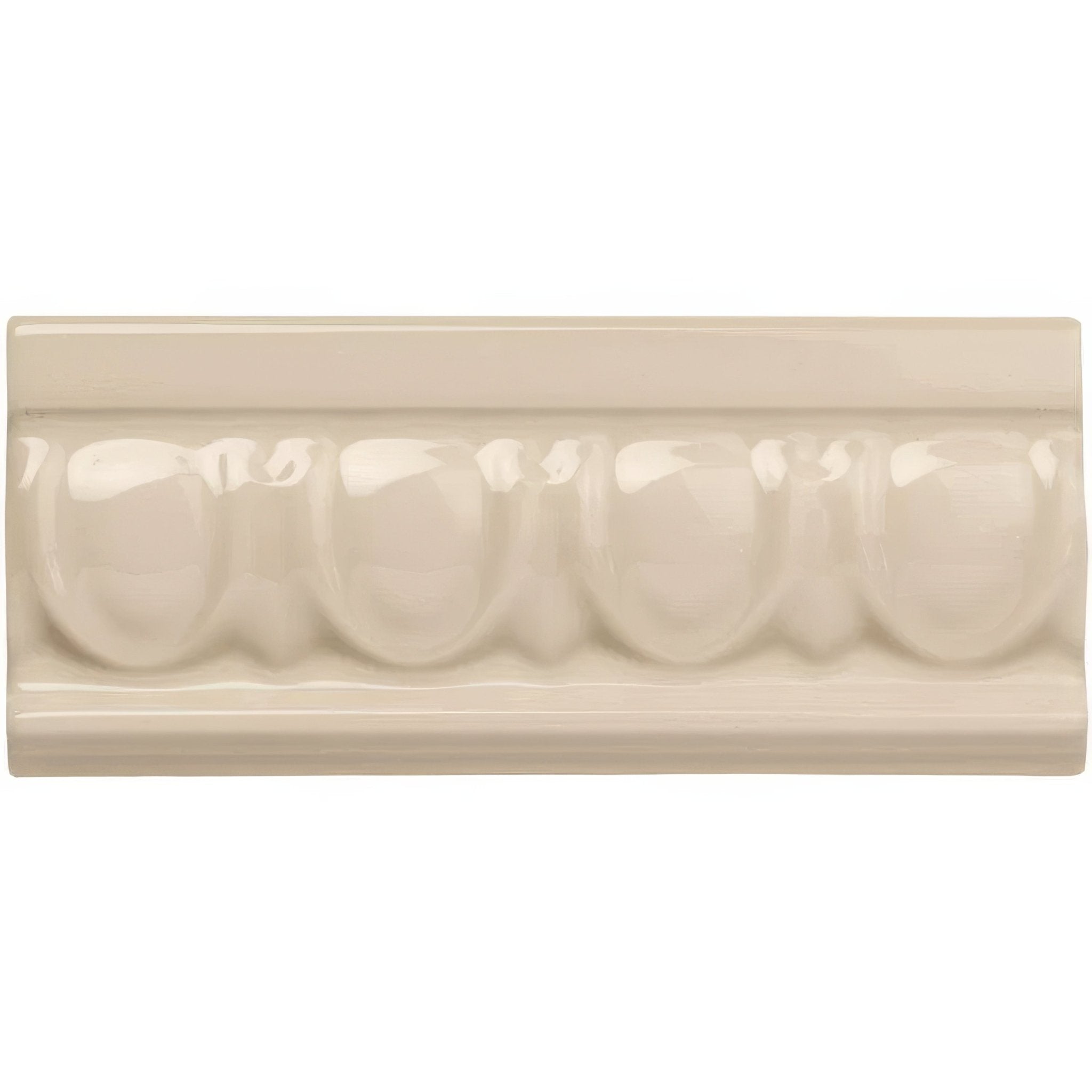 Ivory Egg & Dart Moulding - Hyperion Tiles