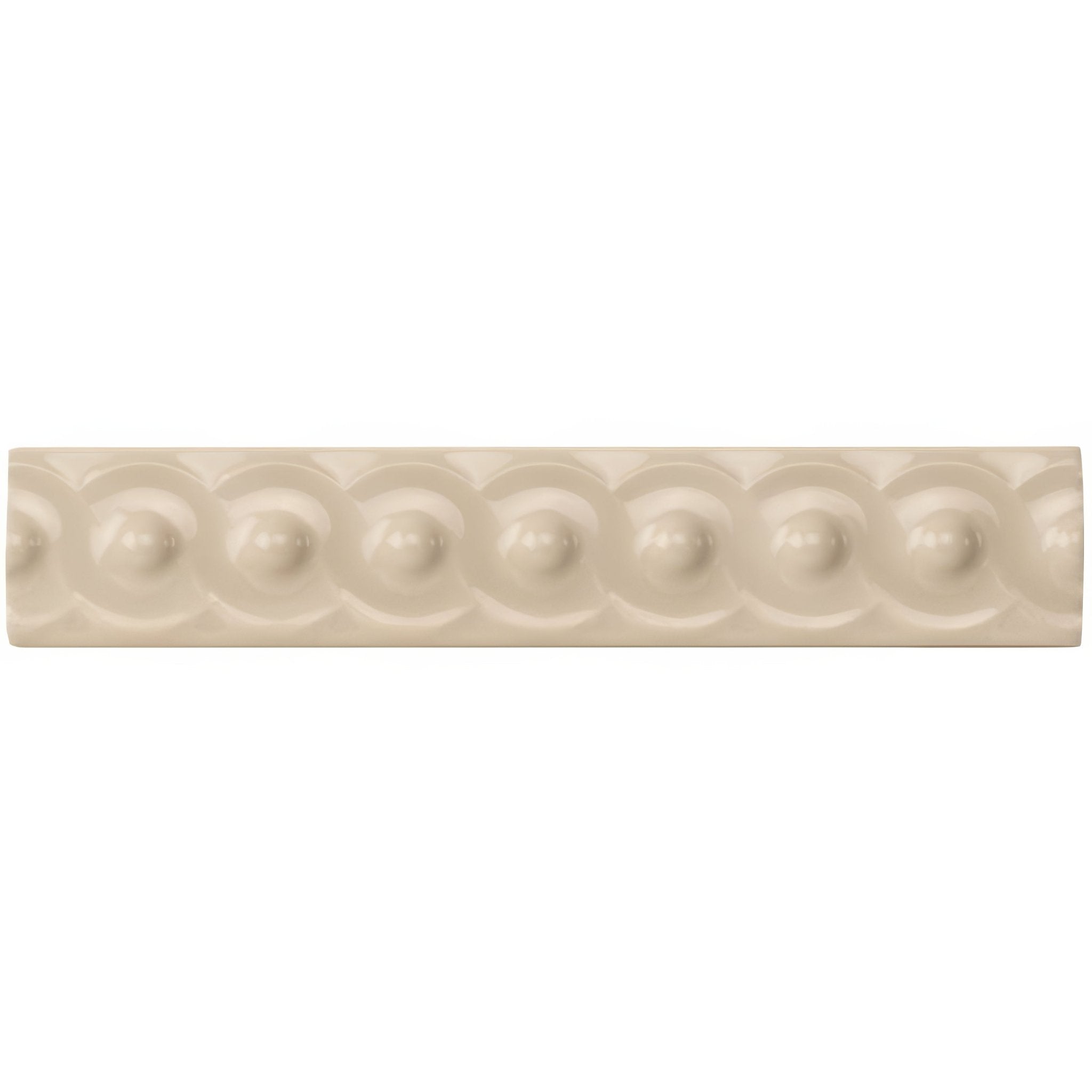 Ivory Scroll Moulding - Hyperion Tiles