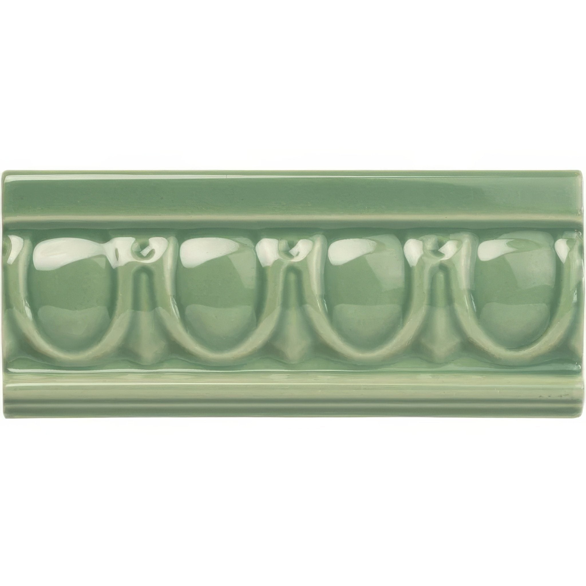 Jade Breeze Egg & Dart Moulding - Hyperion Tiles