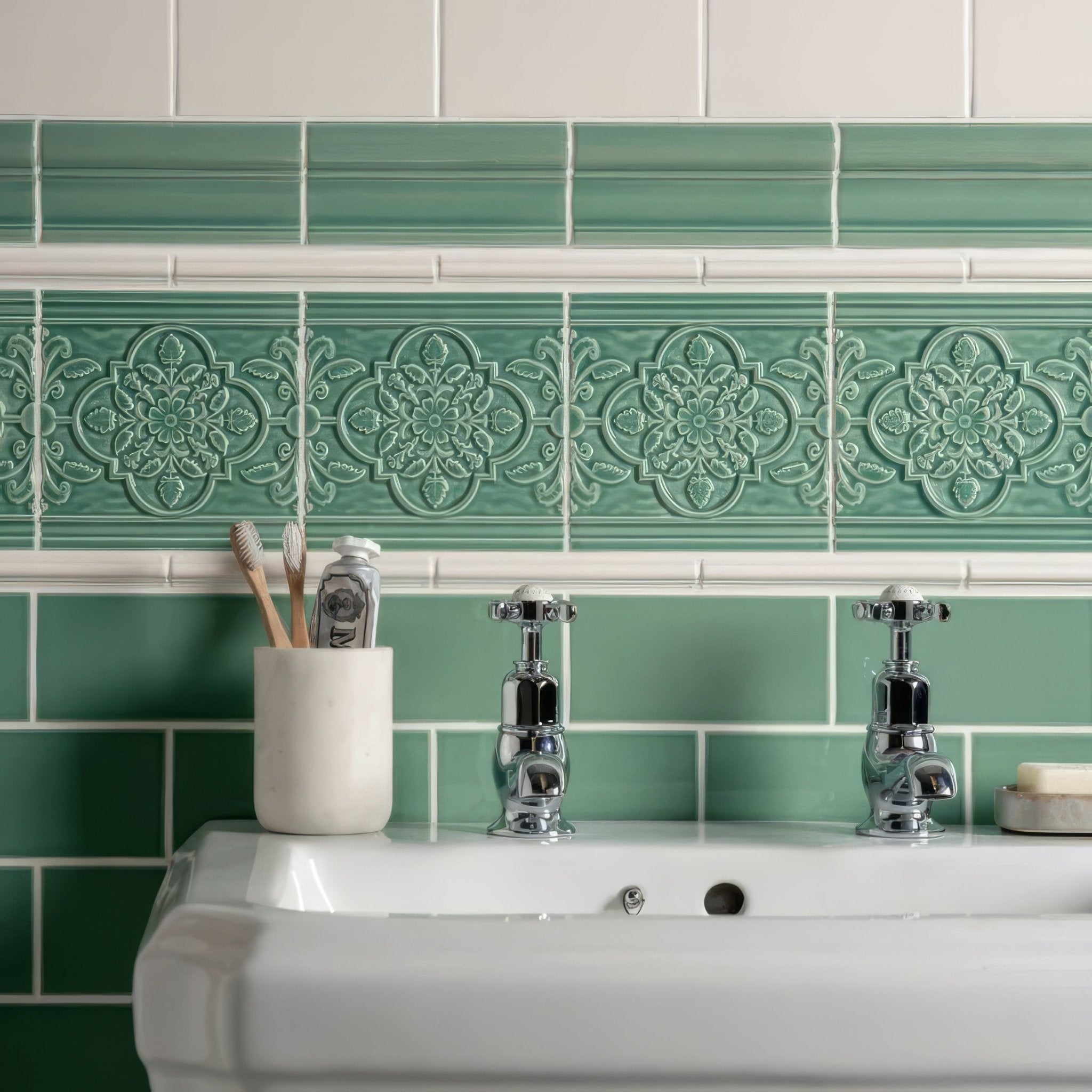 Jade Breeze Victoria Moulding - Hyperion Tiles