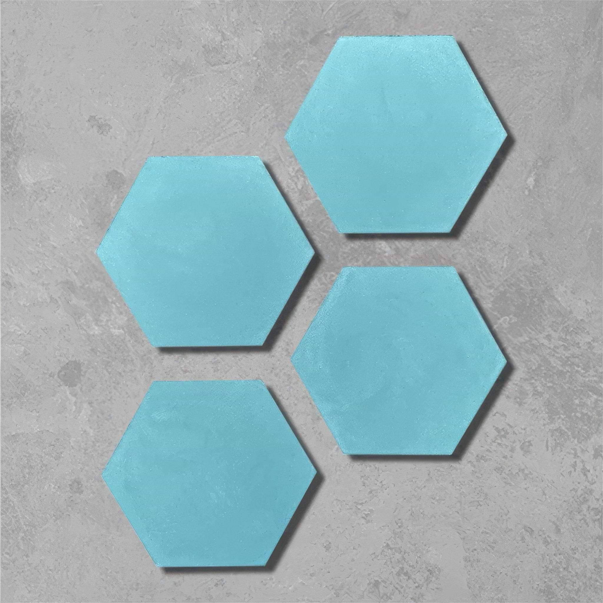 Jade Hexagonal Tile - Hyperion Tiles