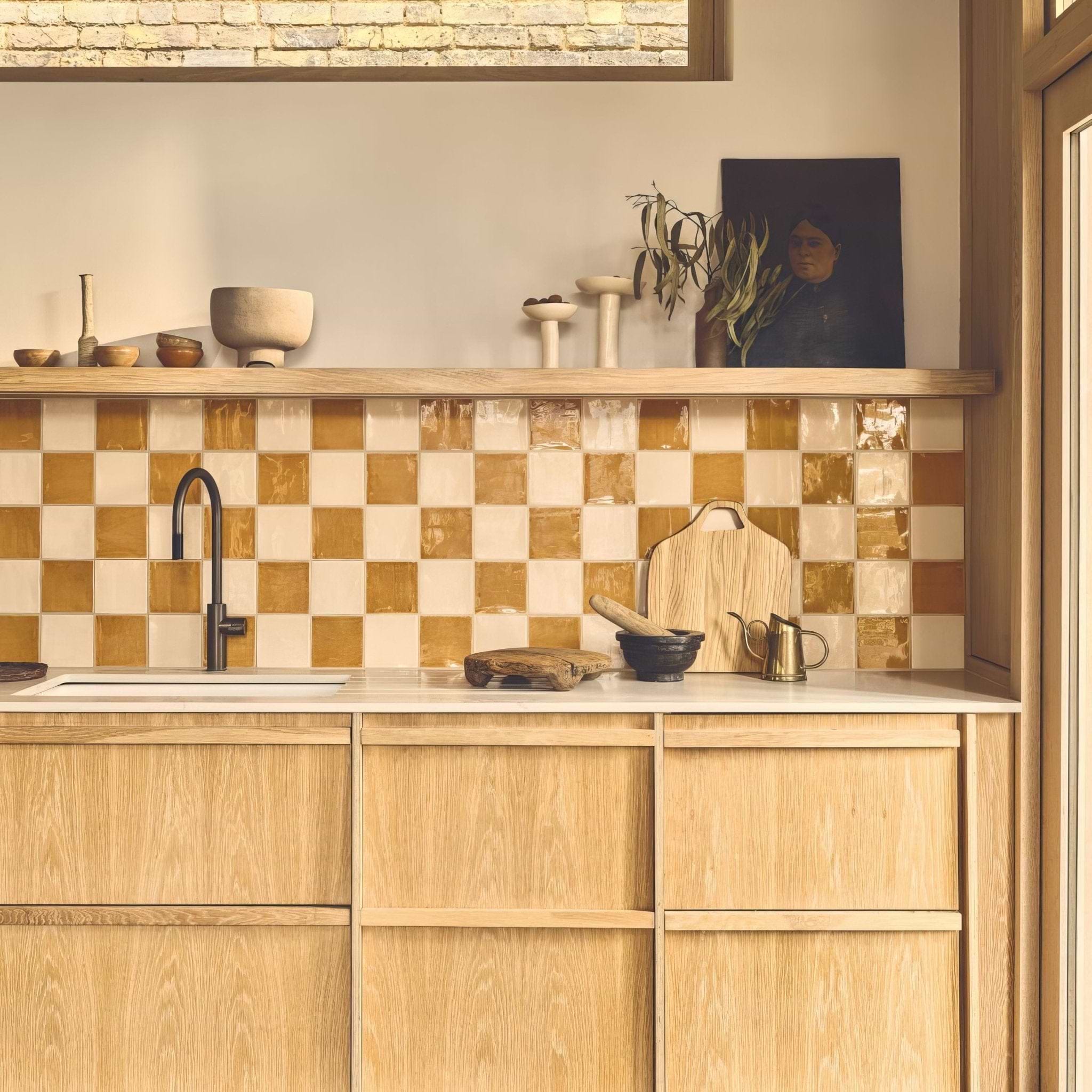 Jaipur Old Ochre 13 x 13cm - Hyperion Tiles