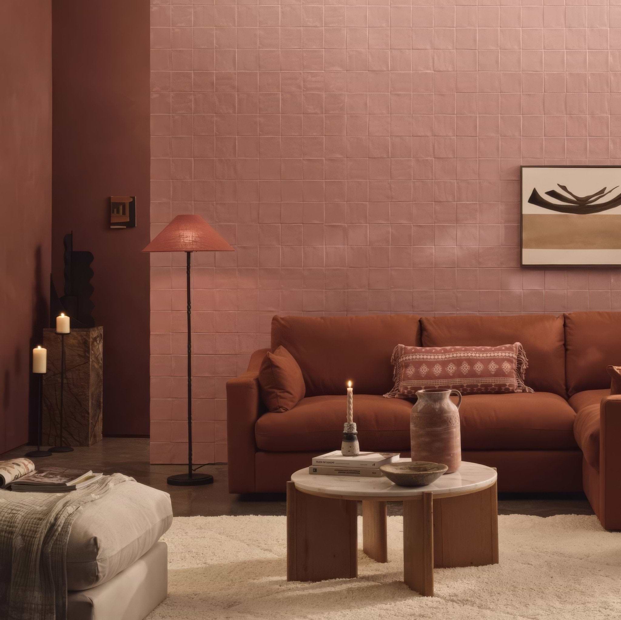 Jaipur Pompeiian Red 13 x 13cm - Hyperion Tiles