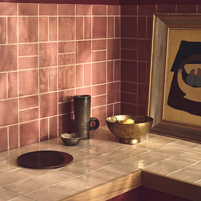 Jaipur Pompeiian Red 13 x 13cm - Hyperion Tiles