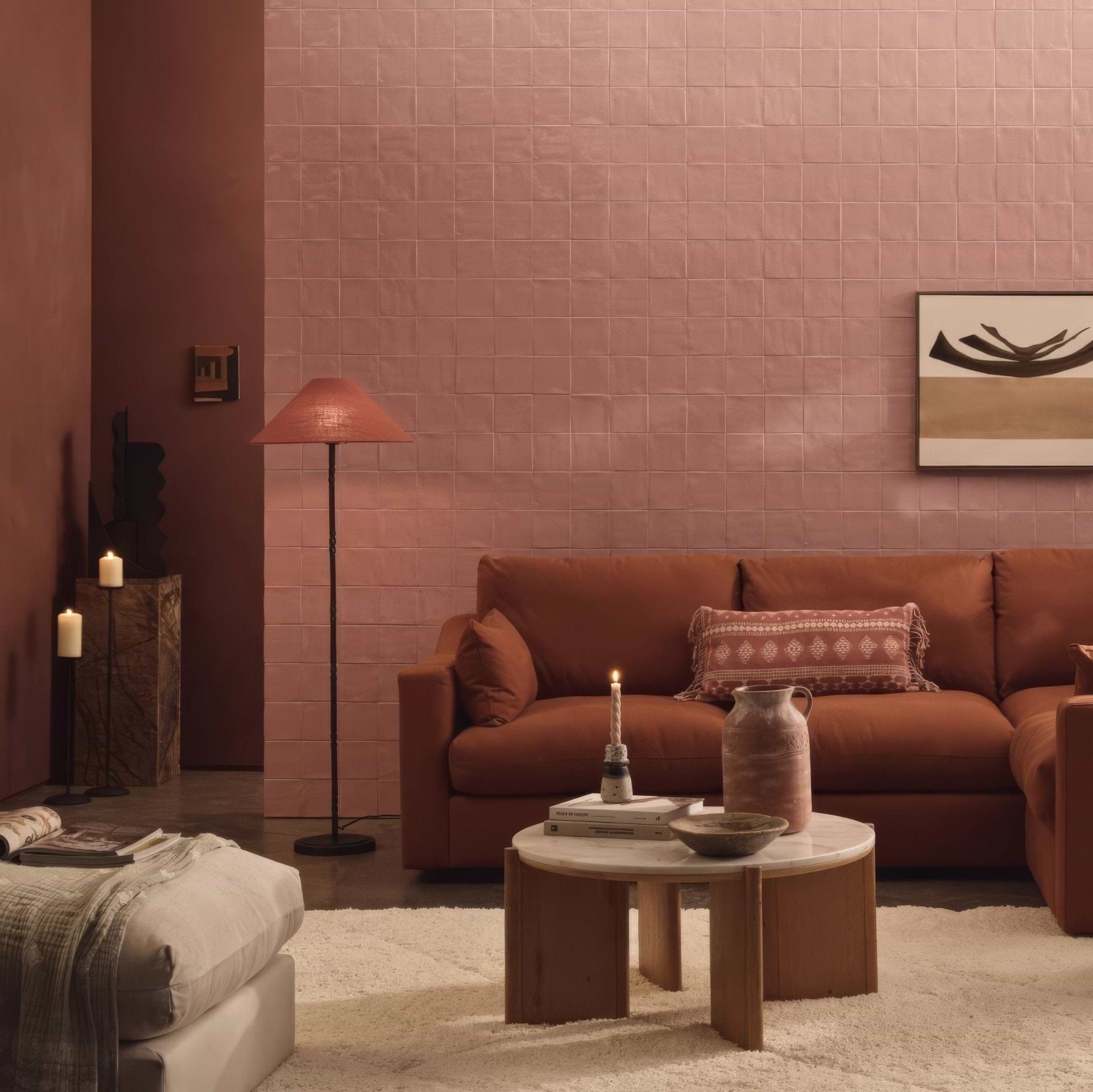 Jaipur Pompeiian Red 6.5 x 13cm - Hyperion Tiles