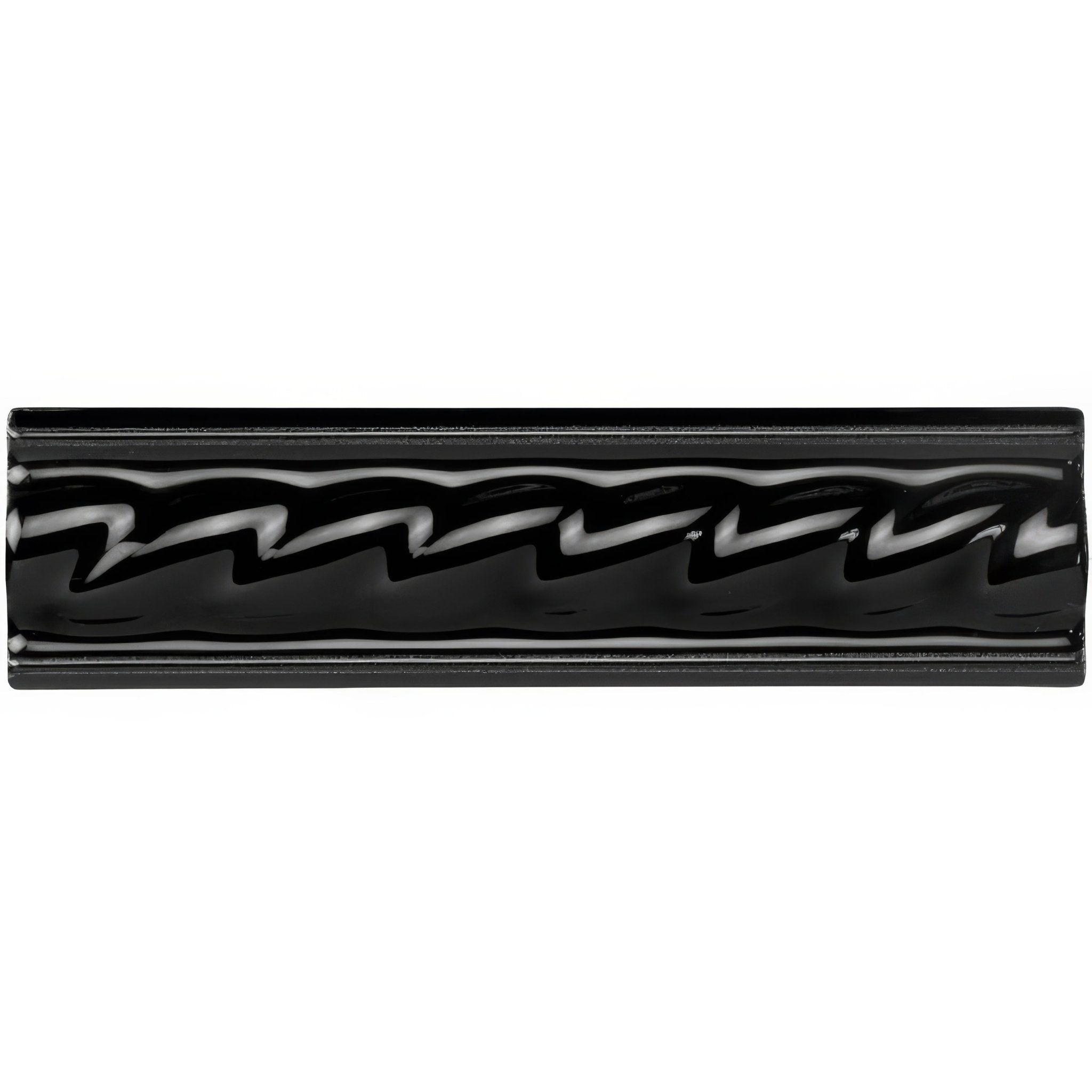 Jet Black Rope Moulding - Hyperion Tiles