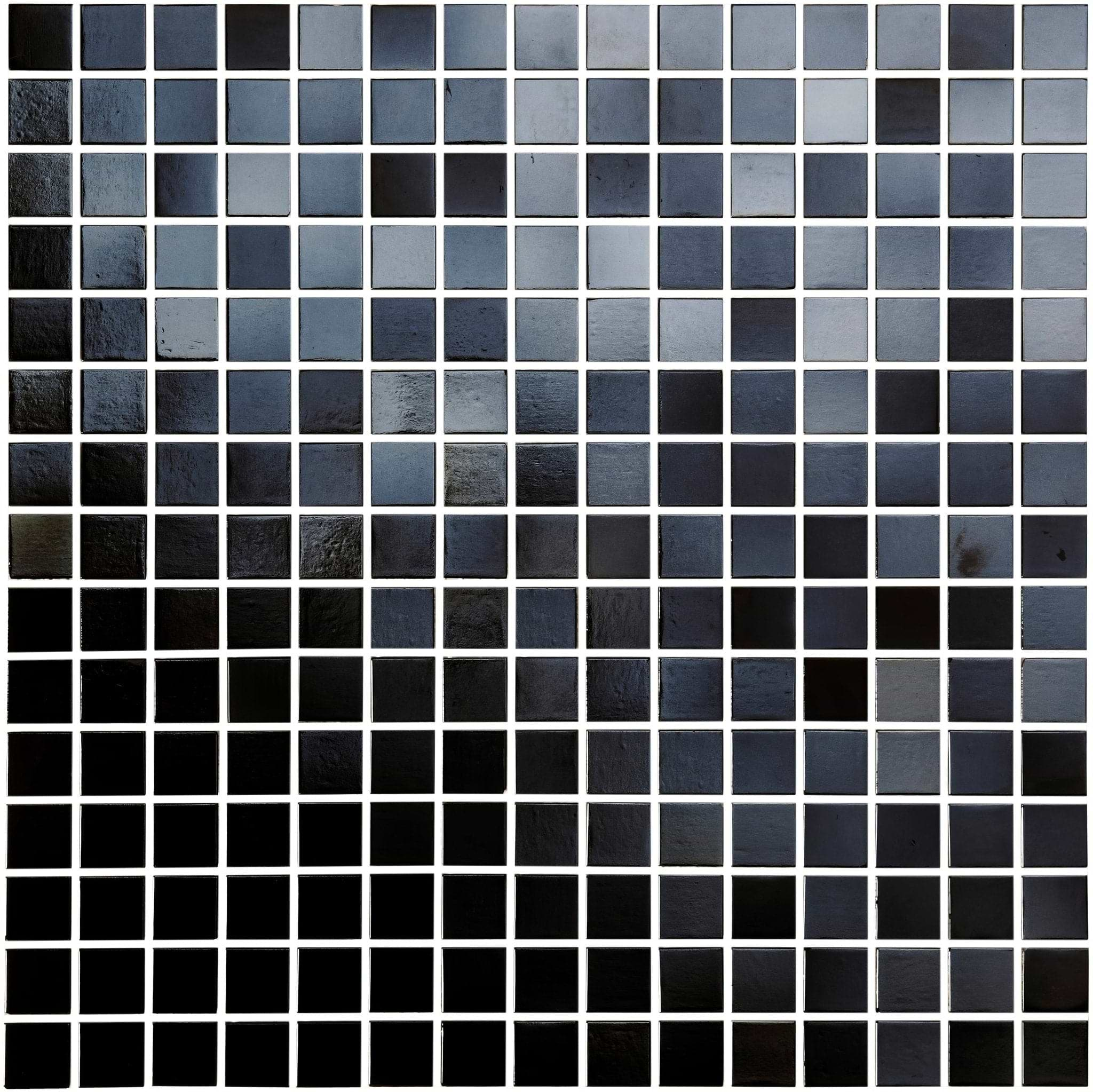 Jungfrau Iridescent Glass Mosaic 20mm - Hyperion Tiles