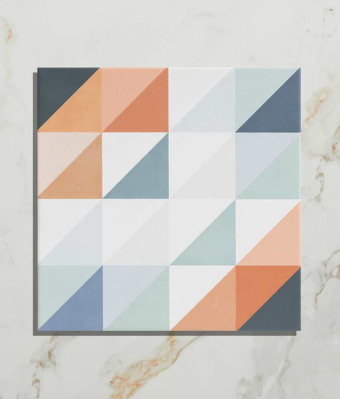 Porcelain Peacock - Victorian Quilt Pattern Tiles – Hyperion Tiles