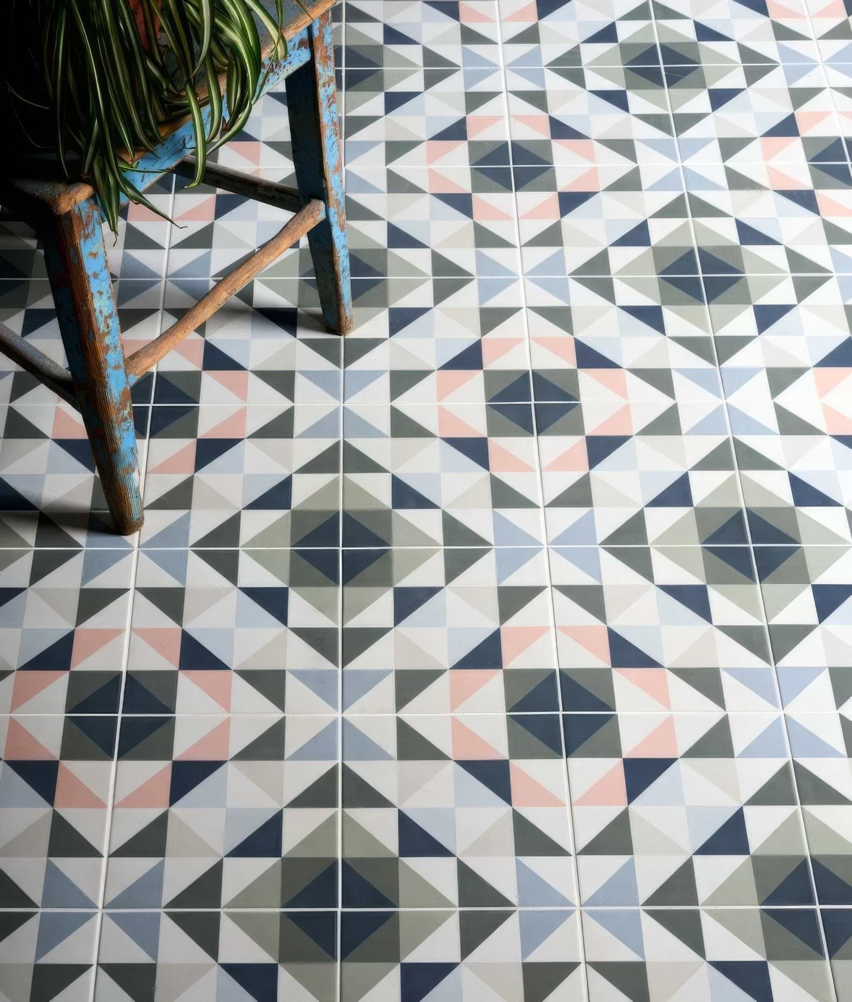 Kaleidoscope Porcelain Skipper - Hyperion Tiles