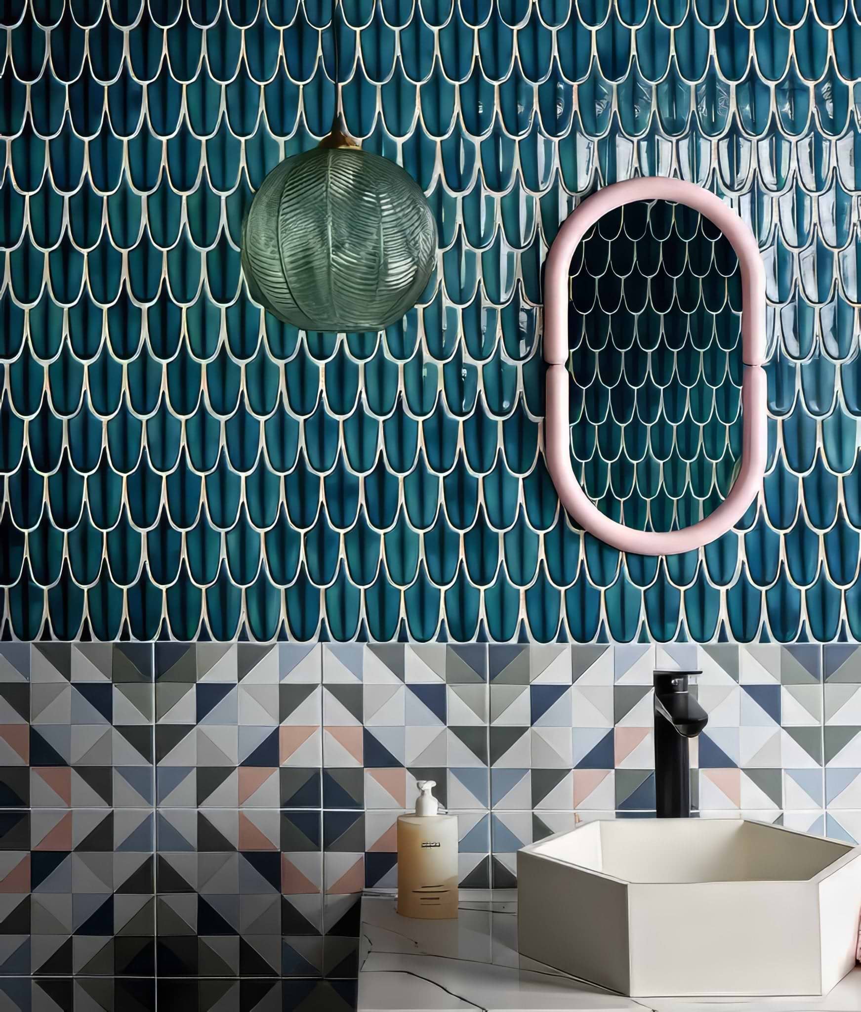 Kaleidoscope Porcelain Skipper - Hyperion Tiles