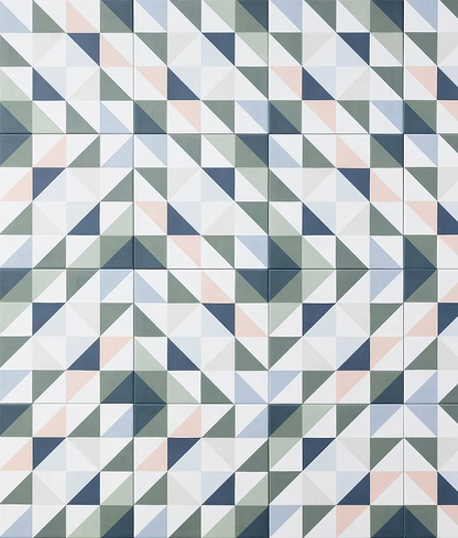 Kaleidoscope Porcelain Skipper - Hyperion Tiles