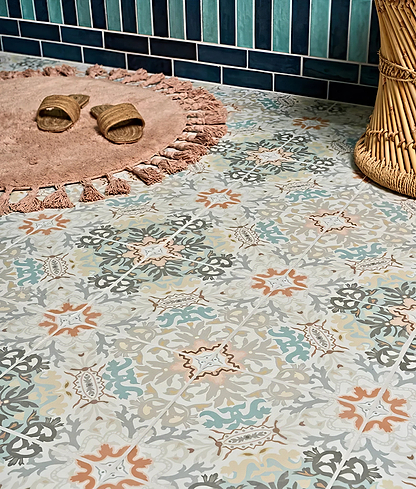 Kashmir Porcelain Earthern - Hyperion Tiles