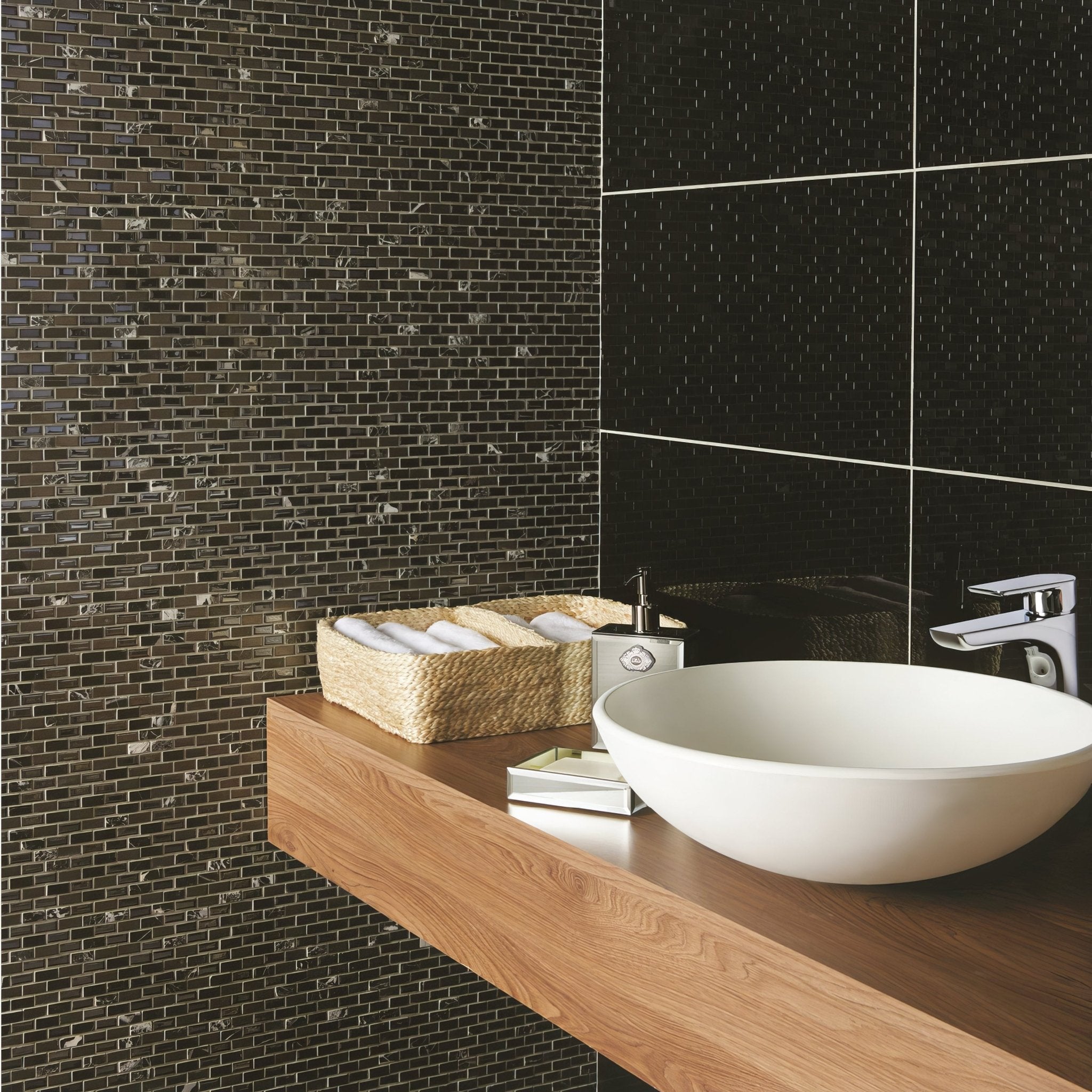 Kauali Brickbond Mixed Mosaics - Hyperion Tiles