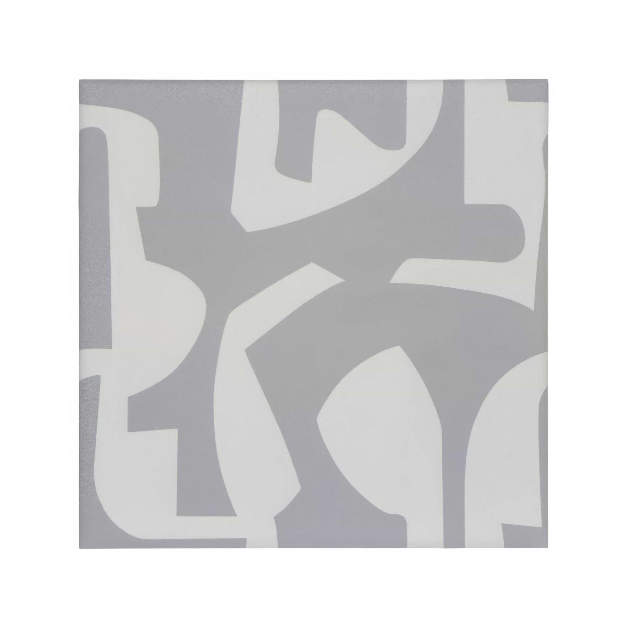 Kelly Hoppen Puzzle Grey and White - Hyperion Tiles