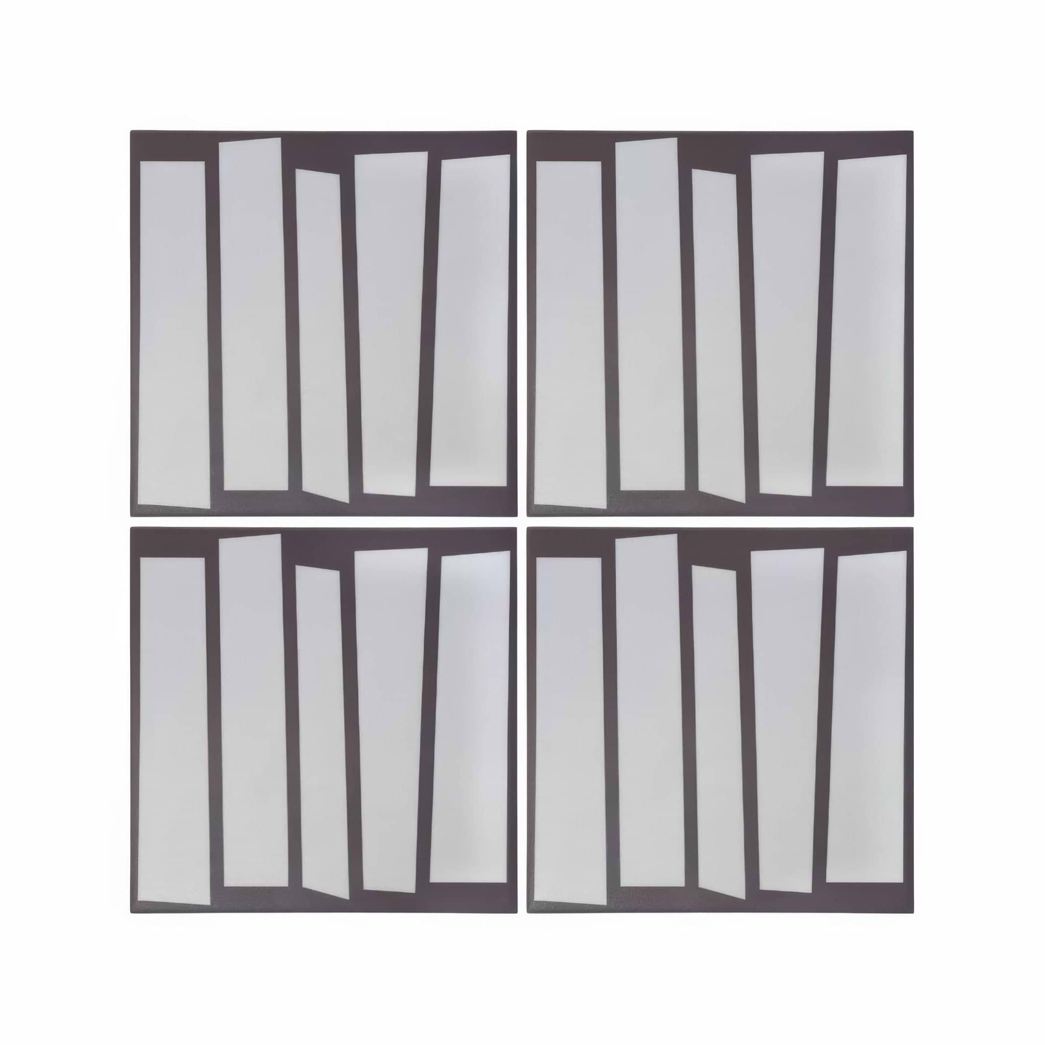 Kelly Hoppen Strip Black And White - Hyperion Tiles